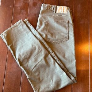 Patagonia Organic Cotton Twill Pants - Olive Khakis - 38x34